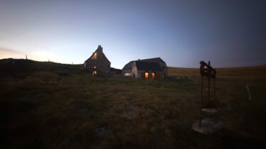 Début de soirée aux burons - Cantal