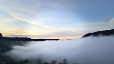 Brume sur la vallée