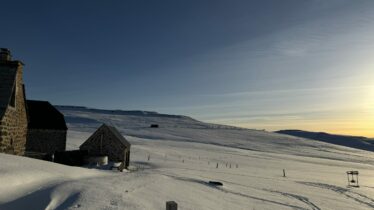 L'hiver aux burons