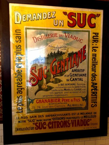 Affiche de la gentiane