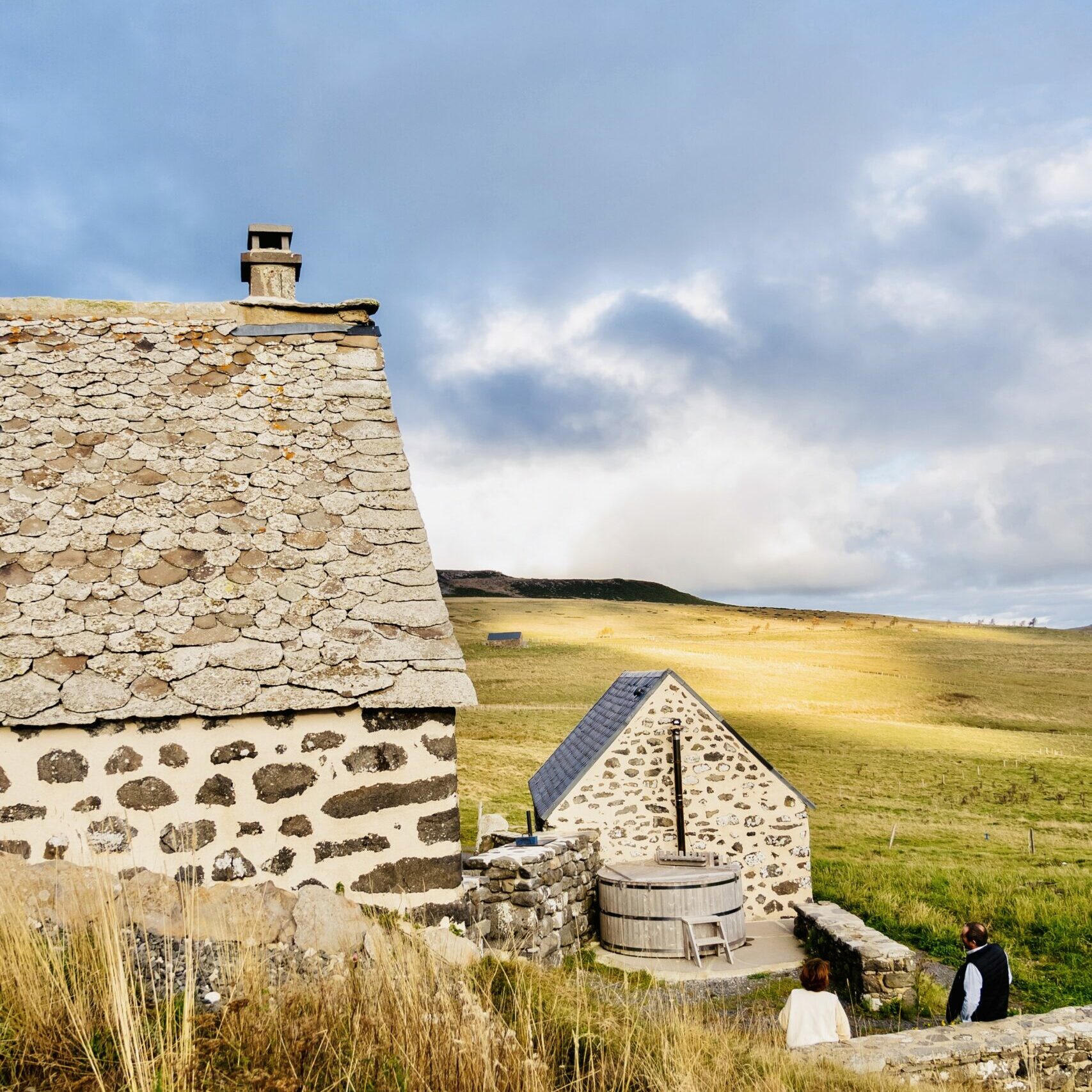 Buron, Cantal, refuge de montagne insolite